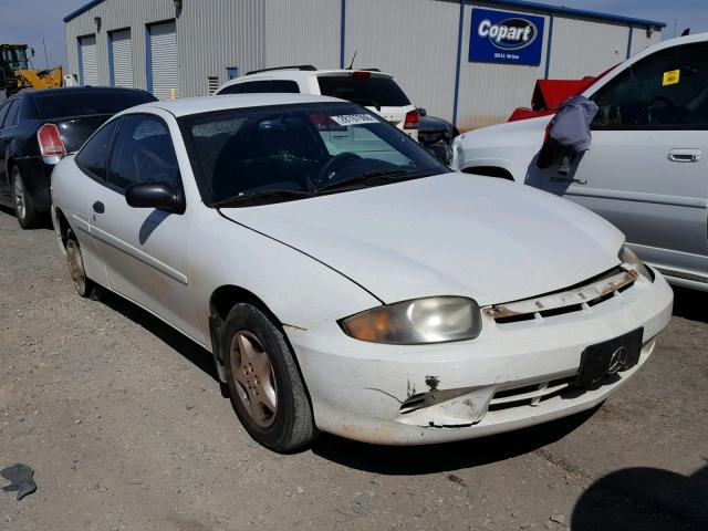 1G1JC12F947297620 - 2004 CHEVROLET CAVALIER WHITE photo 1