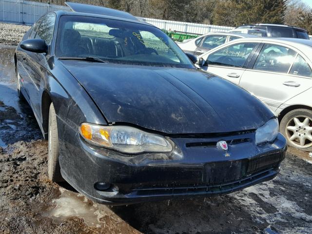 2G1WX15K119107385 - 2001 CHEVROLET MONTE CARL BLACK photo 1