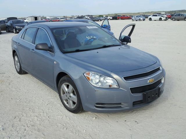 1G1ZG57B18F160137 - 2008 CHEVROLET MALIBU LS GRAY photo 1