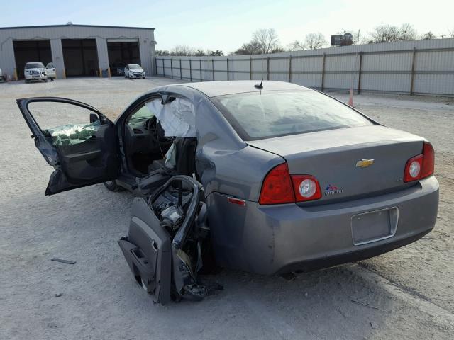 1G1ZG57B18F160137 - 2008 CHEVROLET MALIBU LS GRAY photo 3