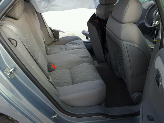 1G1ZG57B18F160137 - 2008 CHEVROLET MALIBU LS GRAY photo 6