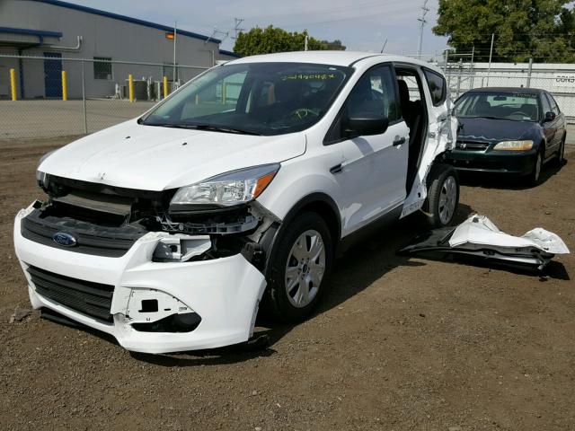 1FMCU0F75GUA11709 - 2016 FORD ESCAPE S WHITE photo 2