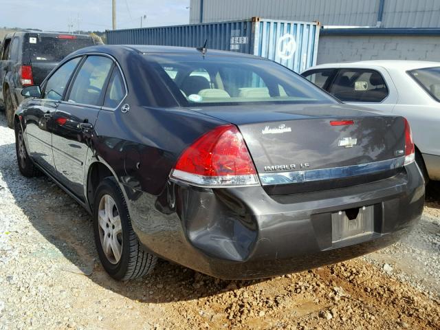 2G1WB58K089204735 - 2008 CHEVROLET IMPALA LS GRAY photo 3