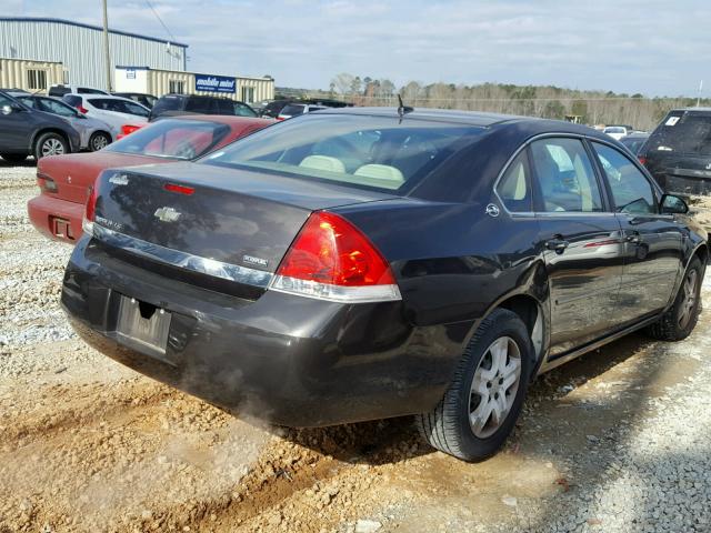 2G1WB58K089204735 - 2008 CHEVROLET IMPALA LS GRAY photo 4