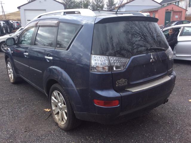 JA4MT41X18Z002966 - 2008 MITSUBISHI OUTLANDER BLUE photo 6