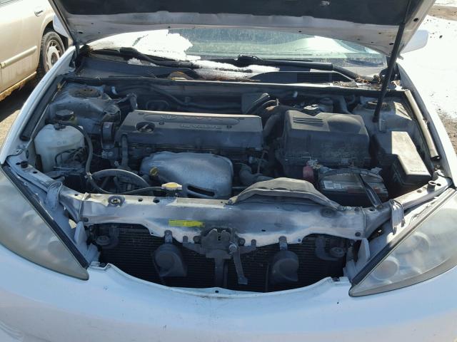 4T1BE32K65U007265 - 2005 TOYOTA CAMRY LE WHITE photo 7