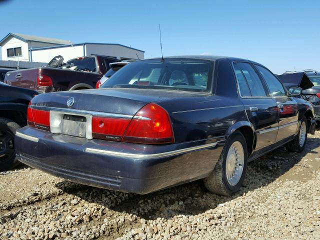 2MEFM75WXXX706987 - 1999 MERCURY GRAND MARQ BLUE photo 4