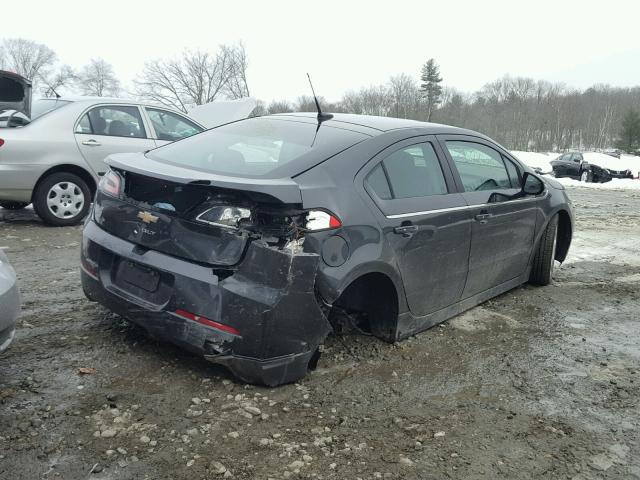 1G1RE6E47EU170663 - 2014 CHEVROLET VOLT GRAY photo 4