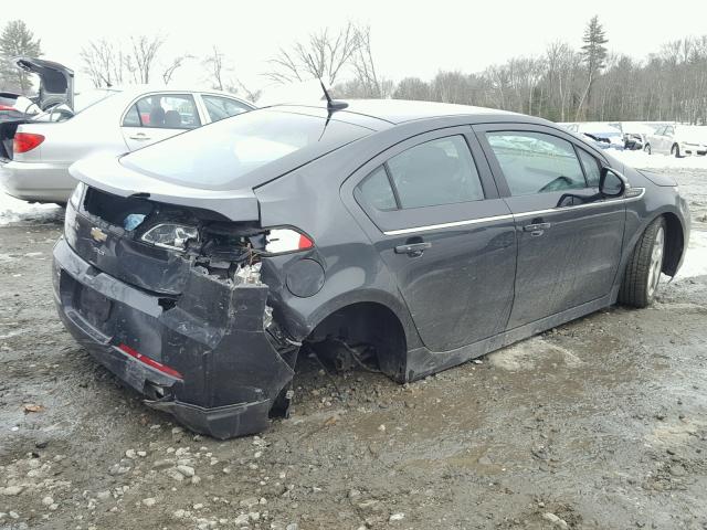 1G1RE6E47EU170663 - 2014 CHEVROLET VOLT GRAY photo 9