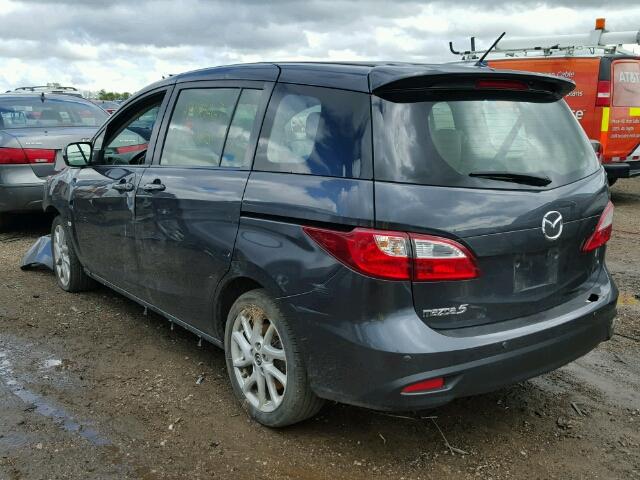 JM1CW2CL9D0152670 - 2013 MAZDA 5 GRAY photo 3