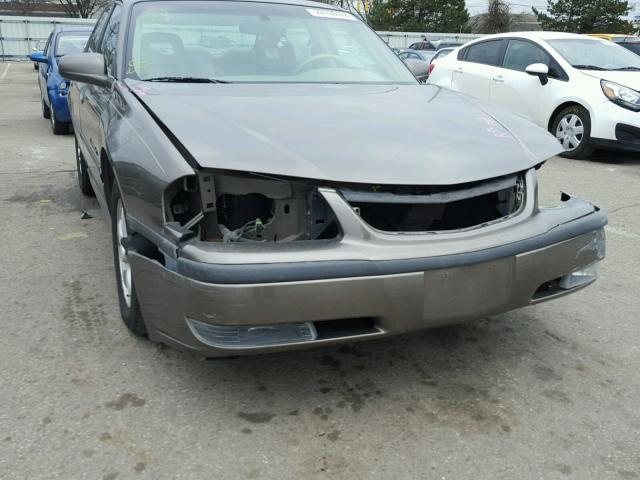 2G1WH52K939343133 - 2003 CHEVROLET IMPALA LS TAN photo 9