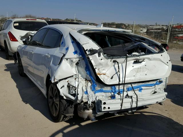 SHHFK7H80HU220421 - 2017 HONDA CIVIC EXL 白色 照片 3