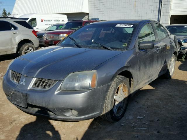 4A3AB76S56E076645 - 2006 MITSUBISHI GALANT GTS GRAY photo 2