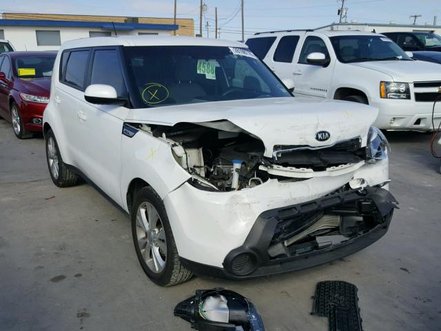 KNDJP3A52F7160201 - 2015 KIA SOUL + WHITE photo 1