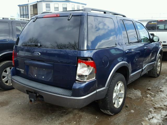 1FMZU73E84ZA96307 - 2004 FORD EXPLORER X BLUE photo 4