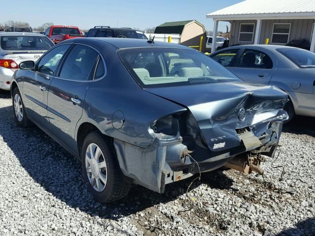 2G4WC582661197057 - 2006 BUICK LACROSSE C BLUE photo 3