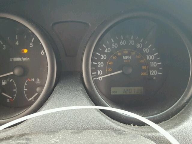 KL1TD666X7B734523 - 2007 CHEVROLET AVEO BASE Srebrny zdjęcie 8