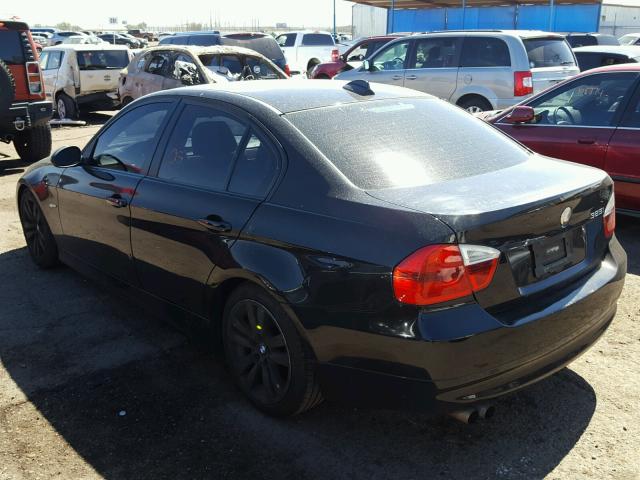 WBAVB13596KX50682 - 2006 BMW 325 I BLACK photo 3