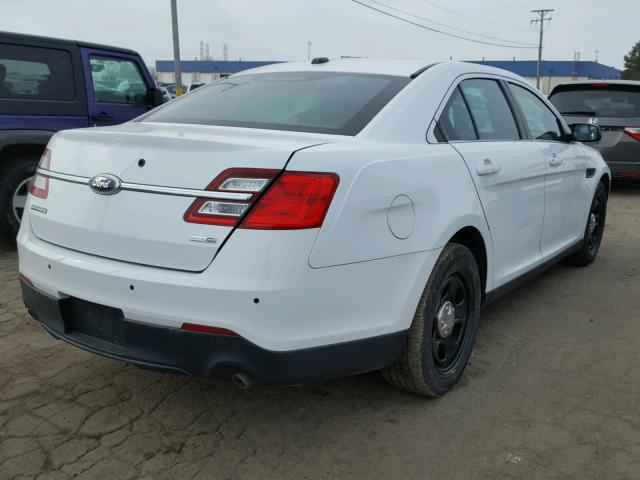 1FAHP2MK5FG107749 - 2015 FORD TAURUS POL WHITE photo 4