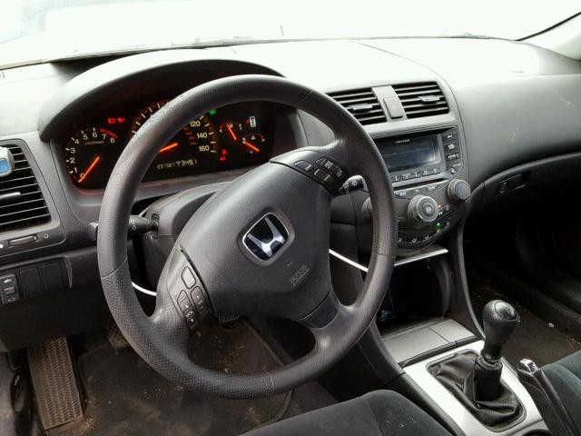 1HGCM71663A011954 - 2003 HONDA ACCORD EX GRAY photo 9