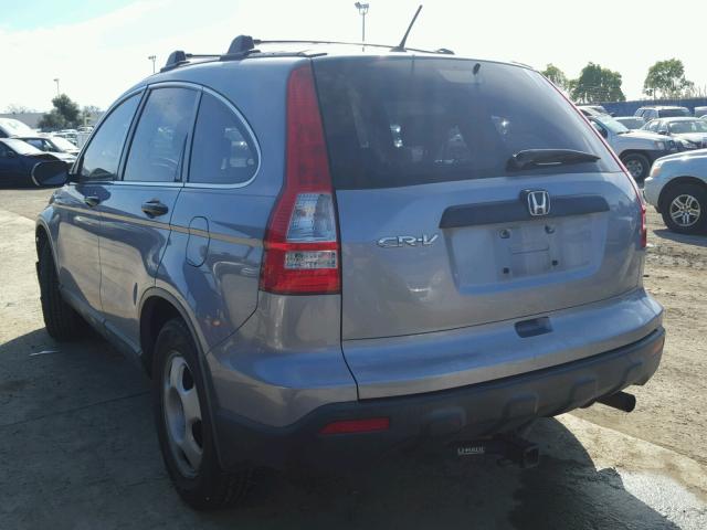 JHLRE38347C073280 - 2007 HONDA CR-V LX GREEN photo 3