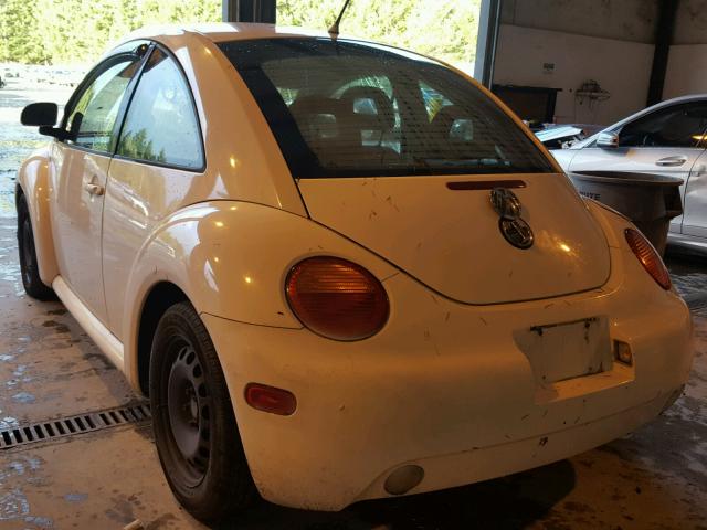 3VWBC21CXXM459092 - 1999 VOLKSWAGEN NEW BEETLE 白色 照片 3