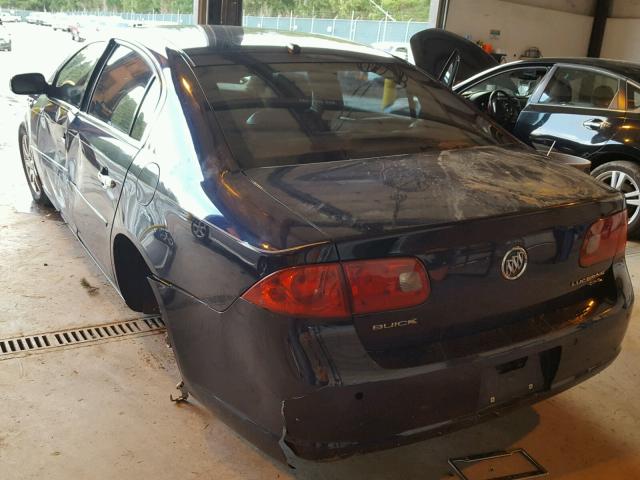 1G4HD57226U128023 - 2006 BUICK LUCERNE CX BLUE photo 3