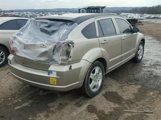 1B3HB48A09D150148 - 2009 DODGE CALIBER SX GOLD photo 4