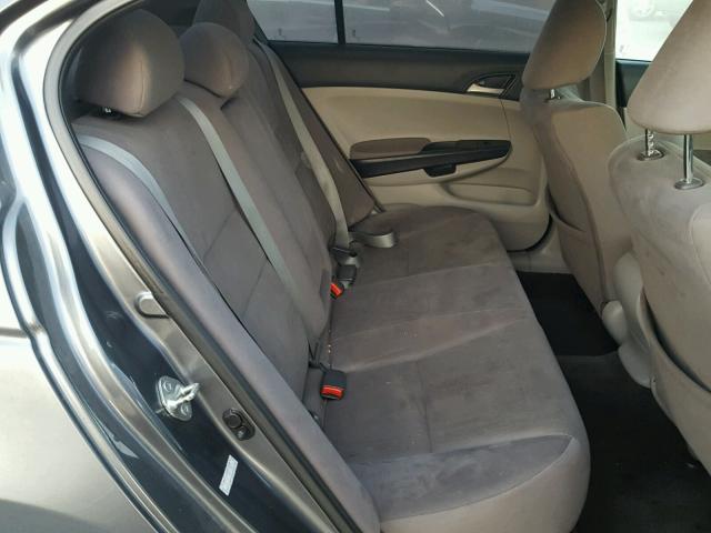 1HGCP2F38CA134146 - 2012 HONDA ACCORD LX GRAY photo 6