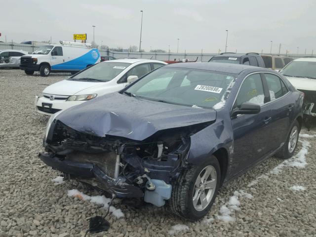 1G11B5SA0DF159727 - 2013 CHEVROLET MALIBU LS BLUE photo 2