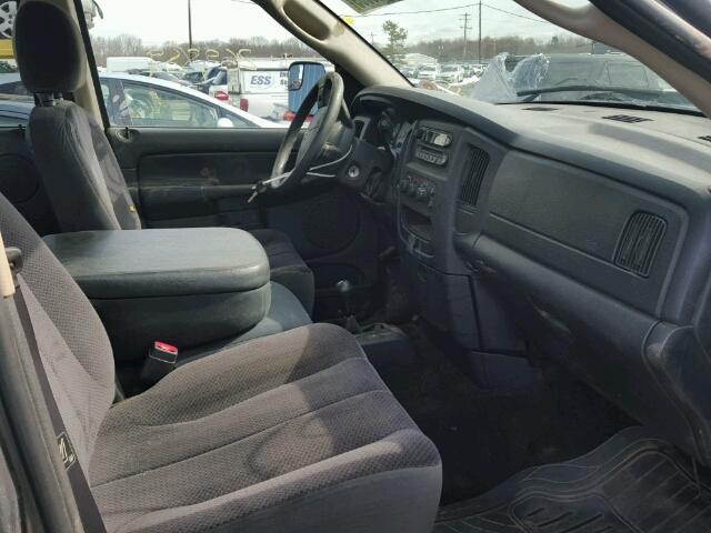 3D7KS28C35G731849 - 2005 DODGE RAM 2500 S GRAY photo 5