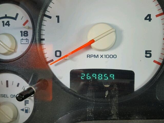 3D7KS28C35G731849 - 2005 DODGE RAM 2500 S GRAY photo 8