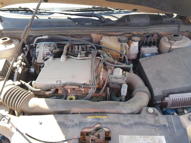 1G1ZT54875F128938 - 2005 CHEVROLET MALIBU LS ოქროსფერი ფოტო 7