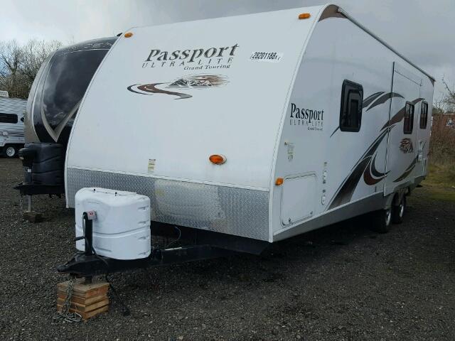 4YDT2482XCX411385 - 2012 KEYSTONE PASSPORT 白色 照片 2