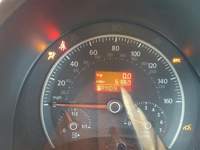 3VWPG31C17M515825 - 2007 VOLKSWAGEN NEW BEETLE 红色 照片 8