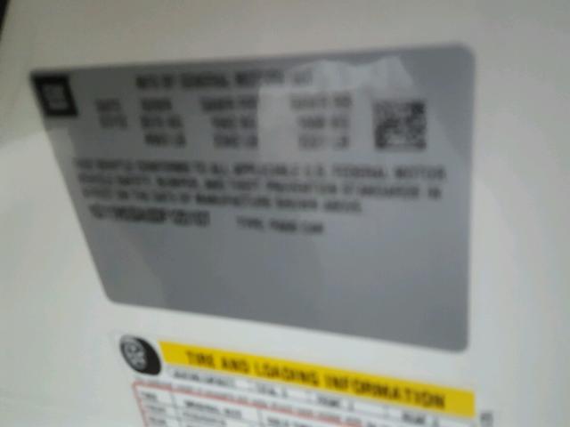 1G11H5SA0DF125107 - 2013 CHEVROLET MALIBU LTZ 白色 照片 10