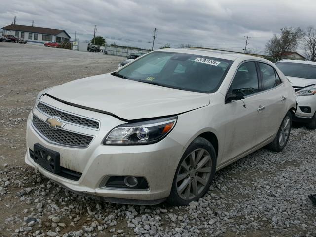1G11H5SA0DF125107 - 2013 CHEVROLET MALIBU LTZ 白色 照片 2
