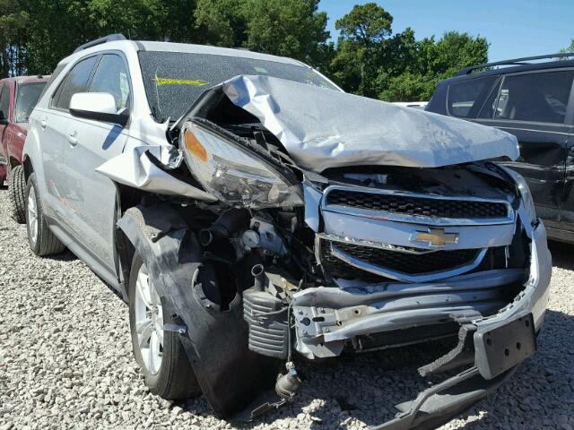 2CNALPEWXA6296148 - 2010 CHEVROLET EQUINOX SILVER photo 1