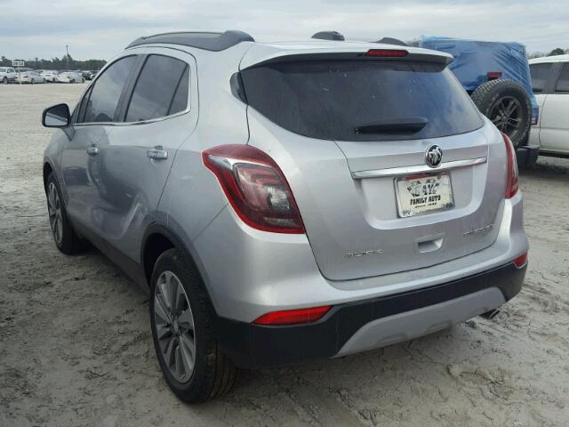 KL4CJASB5HB054340 - 2017 BUICK ENCORE PRE SILVER photo 3