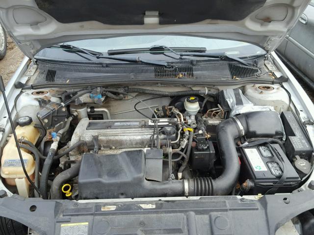 1G1JF54F437211463 - 2003 CHEVROLET CAVALIER L SILVER photo 7