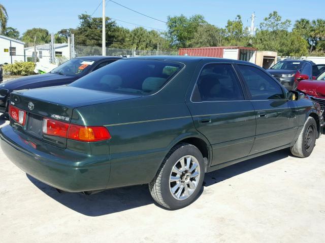 4T1BG22K2YU961052 - 2000 TOYOTA CAMRY CE GREEN photo 4