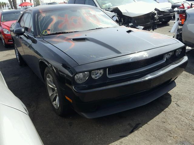 2B3CJ4DV6AH185158 - 2010 DODGE CHALLENGER BLACK photo 1