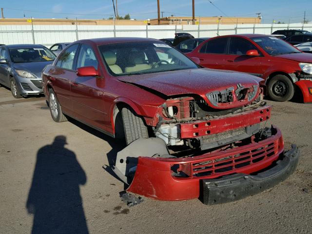 1LNHM87A75Y635631 - 2005 LINCOLN LS RED photo 1