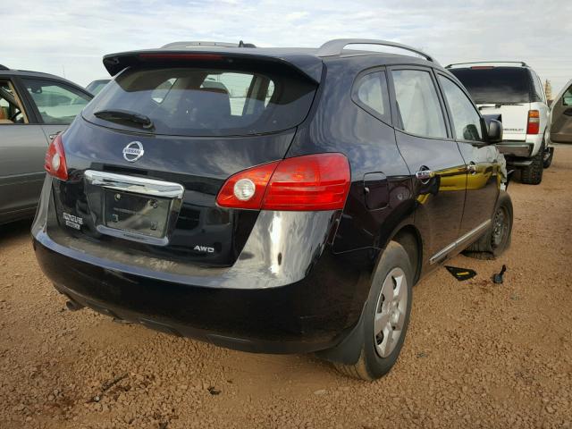 JN8AS5MV0EW721753 - 2014 NISSAN ROGUE SELE BLACK photo 4