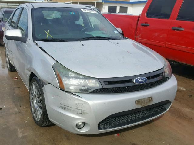 1FAHP3GN8BW121916 - 2011 FORD FOCUS SES SILVER photo 1