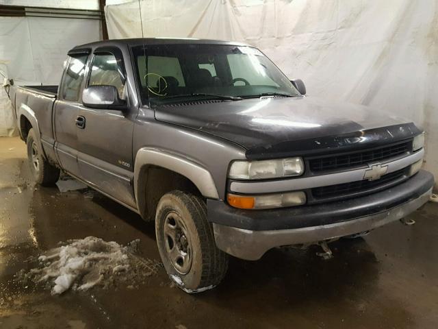 1GCEK19V6XZ157557 - 1999 CHEVROLET SILVERADO GRAY photo 1