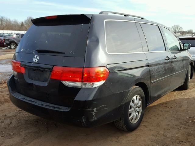 5FNRL38728B041647 - 2008 HONDA ODYSSEY EX BLACK photo 4