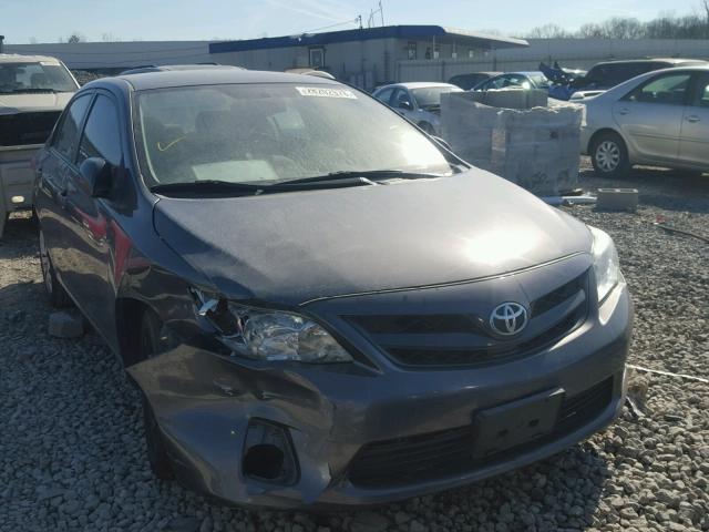 5YFBU4EEXCP059995 - 2012 TOYOTA COROLLA BA GRAY photo 1