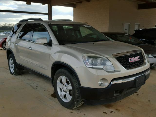 1GKER23778J276637 - 2008 GMC ACADIA SLT ოქროსფერი ფოტო 1