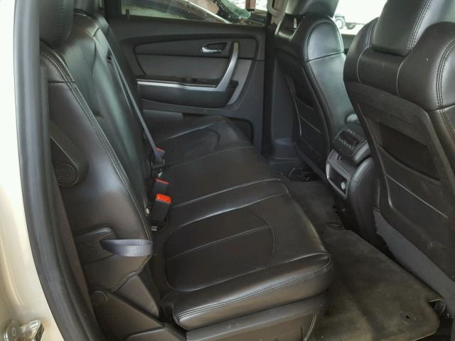 1GKER23778J276637 - 2008 GMC ACADIA SLT ოქროსფერი ფოტო 6